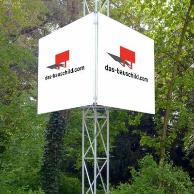 Bauschild Winkel