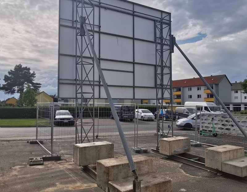 Bauschild Unterkonstruktion UK aus Metall