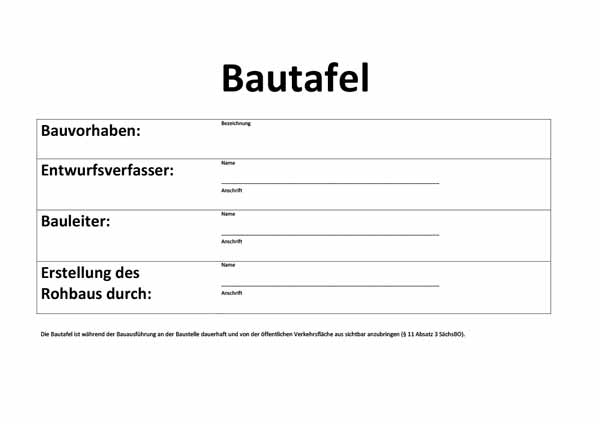 Baustellenschild-Sachsen